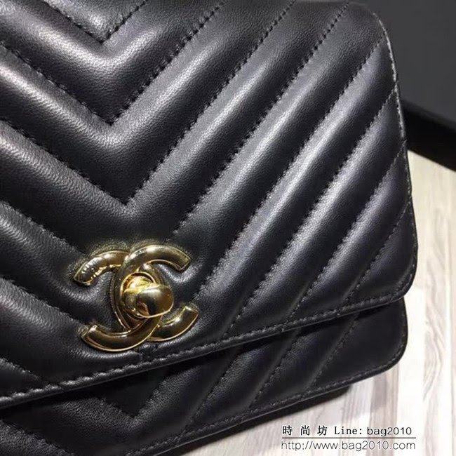 香奈兒CHANEL V982新款新顏色專櫃品質羊皮鏈條小包 DSC1252